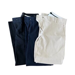 Pack: 3 Ann Taylor Slim Trousers